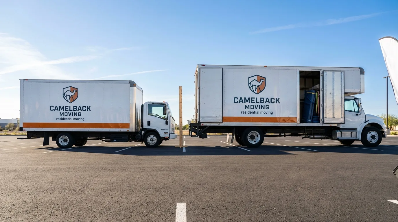 Moving truck size capacity guide in Hot Springs National Park